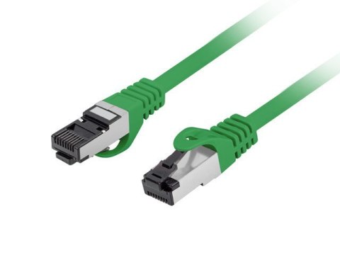 Patchcord kat.8.1 S/FTP LSZH CU 5m zielony fluke passed Patchcord kat.8.1 S/FTP LSZH CU 5m zielony fluke passed