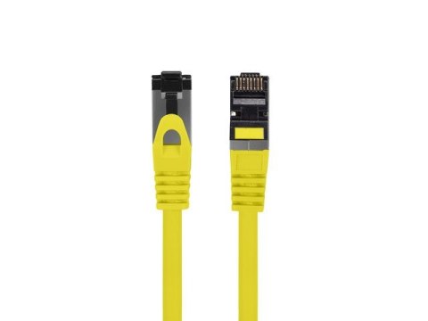 Patchcord kat.8.1 S/FTP LSZH CU 5m żółty fluke passed Patchcord kat.8.1 S/FTP LSZH CU 5m żółty fluke passed