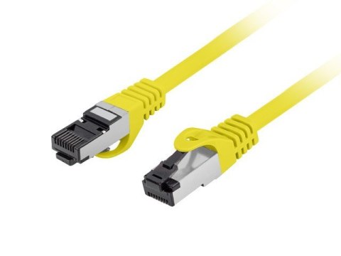 Patchcord kat.8.1 S/FTP LSZH CU 5m żółty fluke passed Patchcord kat.8.1 S/FTP LSZH CU 5m żółty fluke passed