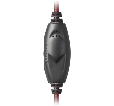 Słuchawki z mikrofonem WARHEAD G-370 Czarno-czerwone Słuchawki z mikrofonem WARHEAD G-370 Czarno-czerwone