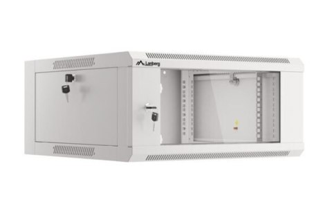 Szafa instalacyjna rack wisząca 19 cali 4U 600 szara drzwi szkalne (złożona) Szafa instalacyjna rack wisząca 19 cali 4U 600 szara drzwi szkalne (złożona)