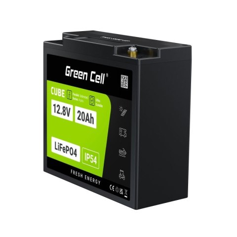 Akumulator CUBE LiFePO4 20Ah 12V/12.8V 256Wh Akumulator CUBE LiFePO4 20Ah 12V/12.8V 256Wh