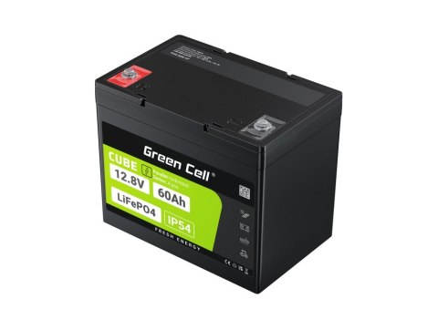 Akumulator CUBE LiFePO4 60Ah 12V/12.8V 768Wh Akumulator CUBE LiFePO4 60Ah 12V/12.8V 768Wh