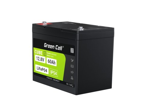 Akumulator CUBE LiFePO4 60Ah 12V/12.8V 768Wh Akumulator CUBE LiFePO4 60Ah 12V/12.8V 768Wh
