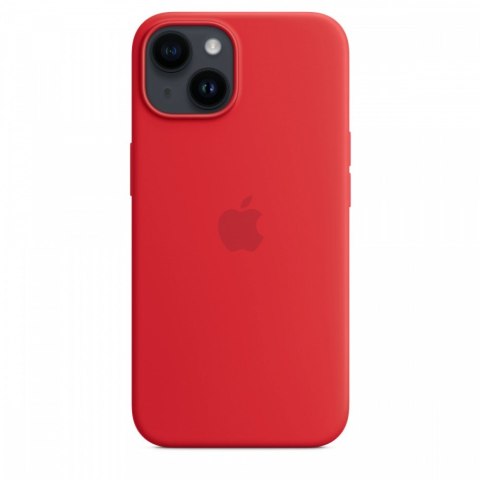 Etui silikonowe z MagSafe do iPhonea 14 - (PRODUCT)RED Etui silikonowe z MagSafe do iPhonea 14 - (PRODUCT)RED