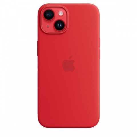 Etui silikonowe z MagSafe do iPhonea 14 - (PRODUCT)RED Etui silikonowe z MagSafe do iPhonea 14 - (PRODUCT)RED