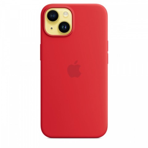 Etui silikonowe z MagSafe do iPhonea 14 - (PRODUCT)RED Etui silikonowe z MagSafe do iPhonea 14 - (PRODUCT)RED