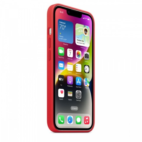 Etui silikonowe z MagSafe do iPhonea 14 - (PRODUCT)RED Etui silikonowe z MagSafe do iPhonea 14 - (PRODUCT)RED