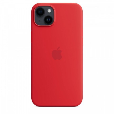 Etui silikonowe z MagSafe do iPhonea 14 Plus - (PRODUCT)RED Etui silikonowe z MagSafe do iPhonea 14 Plus - (PRODUCT)RED