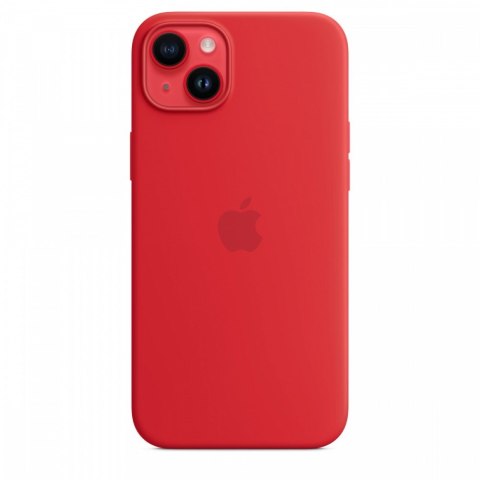 Etui silikonowe z MagSafe do iPhonea 14 Plus - (PRODUCT)RED Etui silikonowe z MagSafe do iPhonea 14 Plus - (PRODUCT)RED