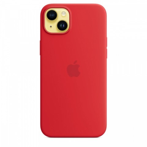 Etui silikonowe z MagSafe do iPhonea 14 Plus - (PRODUCT)RED Etui silikonowe z MagSafe do iPhonea 14 Plus - (PRODUCT)RED