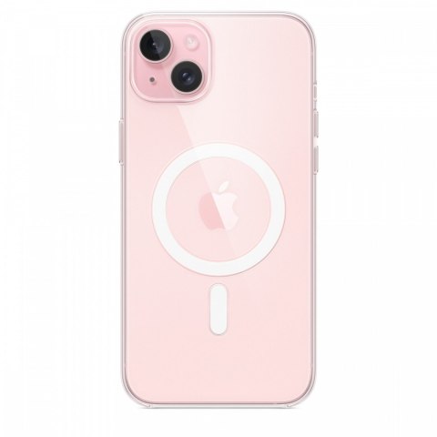 Etui z MagSafe do iPhonea 15 Plus przezroczyste Etui z MagSafe do iPhonea 15 Plus przezroczyste