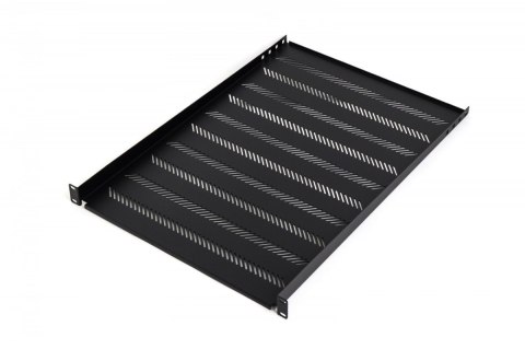 Półka do szaf 550mm 19 cali , 1U, nośność 25 kg, mocowanie w 4 punktach, czarna, śruby i uchwyt w kpl. Półka do szaf 550mm 19 cali , 1U, nośność 25 kg, mocowanie w 4 punktach, czarna, śruby i uchwyt w kpl.
