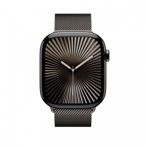 Bransoleta mediolańska w kolorze łupku do koperty 46 mm - rozmiar S/M Bransoleta mediolańska w kolorze łupku do koperty 46 mm - rozmiar S/M