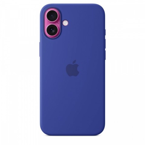 Etui silikonowe z MagSafe do iPhonea 16 Plus - ultramaryna