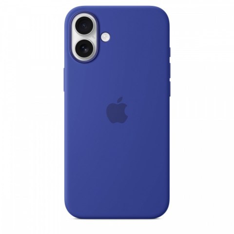 Etui silikonowe z MagSafe do iPhonea 16 Plus - ultramaryna