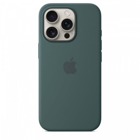 Etui silikonowe z MagSafe do iPhonea 16 Pro - górskie jezioro Etui silikonowe z MagSafe do iPhonea 16 Pro - górskie jezioro