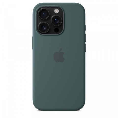 Etui silikonowe z MagSafe do iPhonea 16 Pro - górskie jezioro Etui silikonowe z MagSafe do iPhonea 16 Pro - górskie jezioro