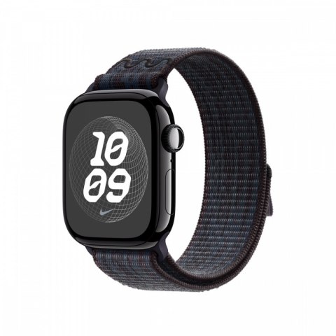 Opaska sportowa Nike w kolorze czarnym/niebieskim do koperty 42 mm Opaska sportowa Nike w kolorze czarnym/niebieskim do koperty 42 mm