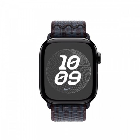 Opaska sportowa Nike w kolorze czarnym/niebieskim do koperty 42 mm Opaska sportowa Nike w kolorze czarnym/niebieskim do koperty 42 mm
