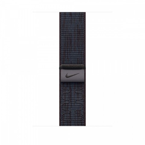 Opaska sportowa Nike w kolorze czarnym/niebieskim do koperty 46 mm