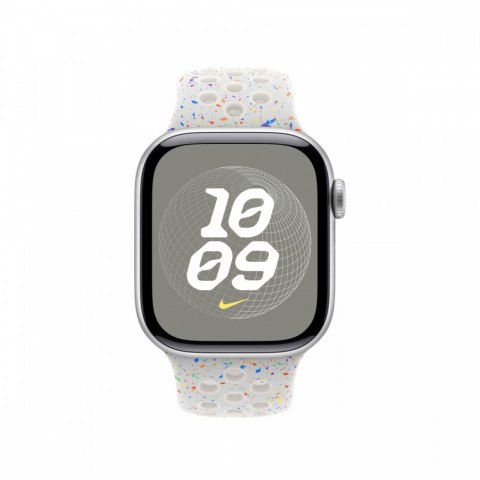 Pasek sportowy Nike w kolorze czystej platyny do koperty 40 mm - rozmiar M/L