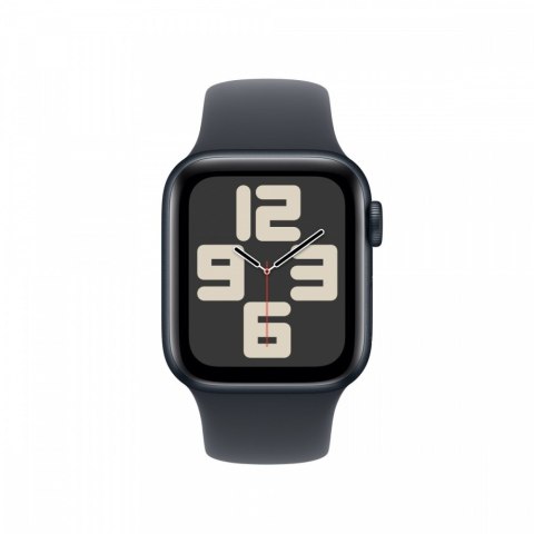 Pasek sportowy w kolorze czarnym do koperty 40 mm - rozmiar M/L
