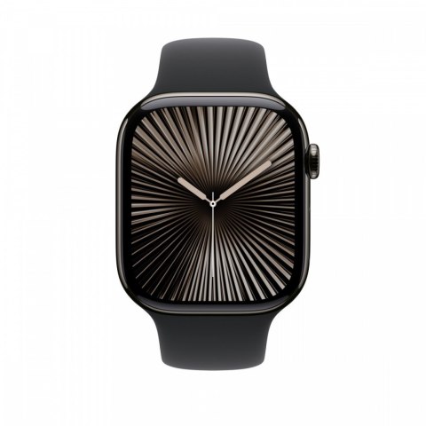 Pasek sportowy w kolorze czarnym do koperty 46 mm - rozmiar XL