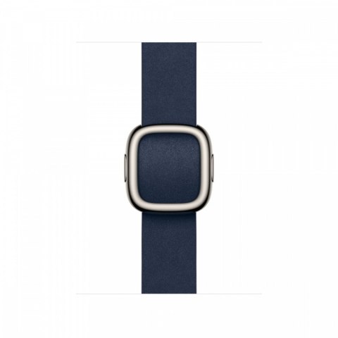 Pasek w kolorze głębinowego błękitu z klamrą nowoczesną do koperty 42 mm - rozmiar L