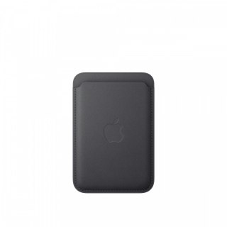 Portfel z tkaniny FineWoven z MagSafe do iPhonea - czarny