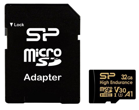 Karta pamięci microSDHC High Endurance 32GB V30 UHS-1 U3 A1 24/7 + ADAPTER microSD-SD Karta pamięci microSDHC High Endurance 32GB V30 UHS-1 U3 A1 24/7 + ADAPTER microSD-SD