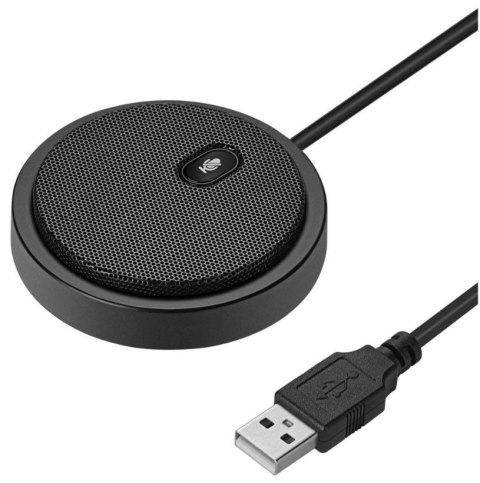 Mikrofon konferencyjny dookólny USB 2.0 z wyciszeniem Mikrofon konferencyjny dookólny USB 2.0 z wyciszeniem