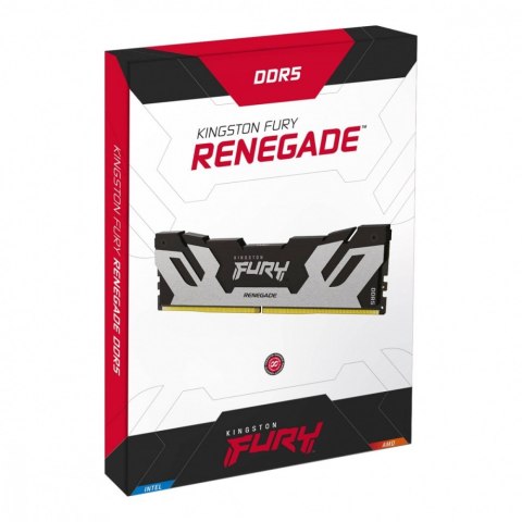 Pamięć DDR5 Fury Renegade Silver 32GB(1*32GB)/6400 CL32 Pamięć DDR5 Fury Renegade Silver 32GB(1*32GB)/6400 CL32