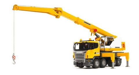 Pojazd Scania R Liebherr Dzwig z modulem sygnalizacyjnym Pojazd Scania R Liebherr Dzwig z modulem sygnalizacyjnym