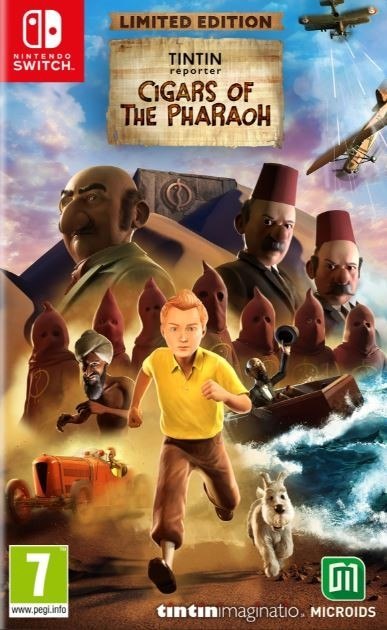 Gra Nintendo Switch Tintin Reporter Cigars of the Pharaoh Edycja Limitowana Gra Nintendo Switch Tintin Reporter Cigars of the Pharaoh Edycja Limitowana