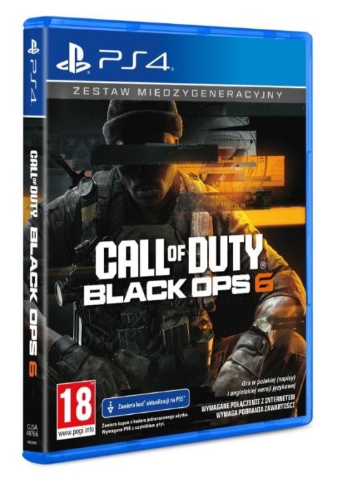 Gra PlayStation 4 Call of Duty Black Ops 6 Steelbook Gra PlayStation 4 Call of Duty Black Ops 6 Steelbook