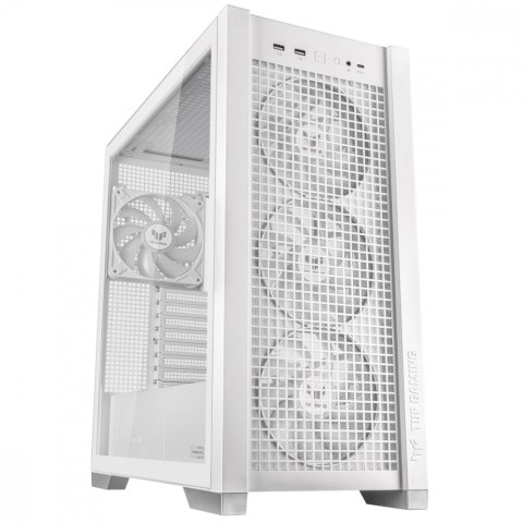 Obudowa TUF Gaming GT302 Tempered Glass ARGB EATX biała Obudowa TUF Gaming GT302 Tempered Glass ARGB EATX biała