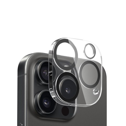 Szkło ochronne Lens Shield - na aparat i obiektyw iPhone 16 Pro / iPhone 16 Pro Max / iPhone 15 Pro / iPhone 15 Pro Max