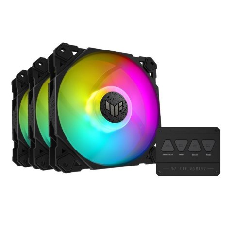 Wentylator TUF Gaming TF120 ARGB 3in1/LED/1900RPM/29dB Wentylator TUF Gaming TF120 ARGB 3in1/LED/1900RPM/29dB