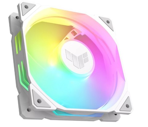 Wentylator TUF Gaming TR120 ARGB REVERSE LED/2000RPM/29dB/Biały Wentylator TUF Gaming TR120 ARGB REVERSE LED/2000RPM/29dB/Biały