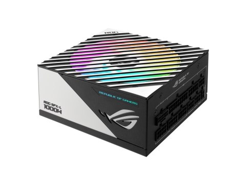 Zasilacz SFX-L LOKI ROG 1000W Platinum 80+ ATX 3.0/ARGB/czarny Zasilacz SFX-L LOKI ROG 1000W Platinum 80+ ATX 3.0/ARGB/czarny