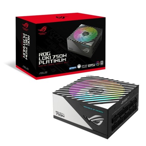 Zasilacz SFX-L LOKI ROG 750W Platinum 80+ ATX 3.0/ARGB/czarny