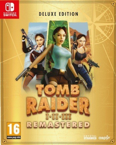 Gra Nintendo Switch Tomb Raider I-III Remastered Lara Croft: Deluxe Edition Gra Nintendo Switch Tomb Raider I-III Remastered Lara Croft: Deluxe Edition