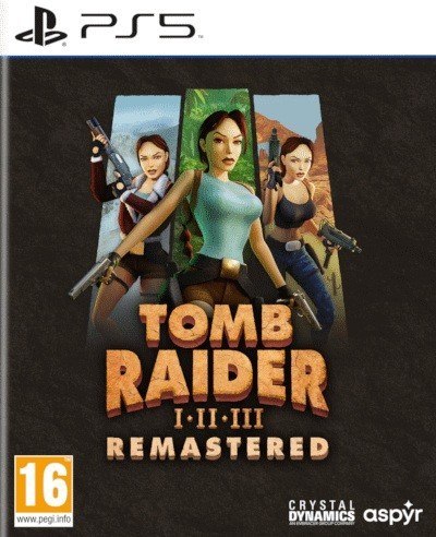 Gra PlayStation 5 Tomb Raider I-III Remastered Starring Lara Croft Gra PlayStation 5 Tomb Raider I-III Remastered Starring Lara Croft