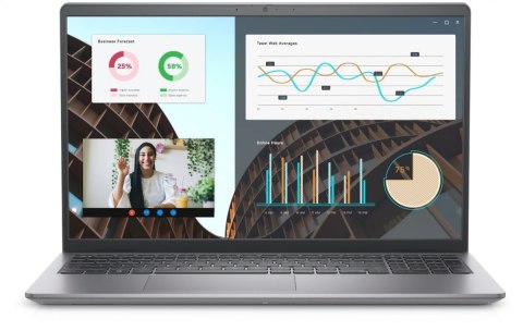 Laptop Vostro 15 (3530) Win11Pro i7-1355U/16GB/512GB SSD/15.6 FHD/Intel Iris Xe/FgrPr/Cam & Mic/WLAN + BT/Backlit Kb/4 Cell/3YPS