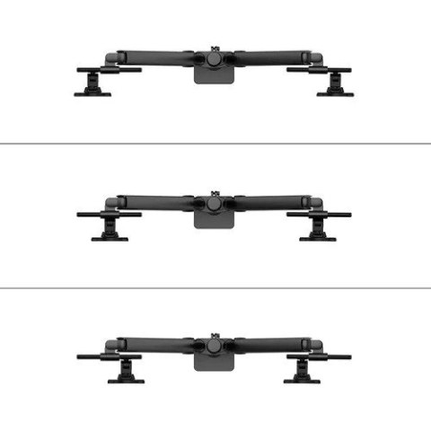 Uchwyt biurkowy podwójny na monitory DS65S-950BL2