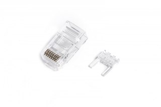 Wtyk RJ45 (8P8C) uniwersalny, kat. 6A, nieekranowany, AWG 26-24, opakowanie 100 szt.