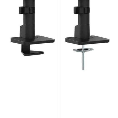 Uchwyt biurkowy podwójny na monitory DS65S-950BL2