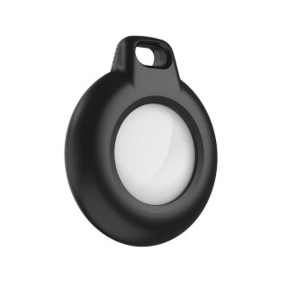 Breloczek do kluczy do Apple AirTag Secure Holder Keyring wodoodporny czarny