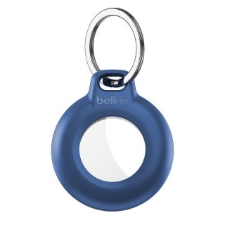 Breloczek do kluczy do Apple AirTag Secure Holder Keyring wodoodporny niebieski